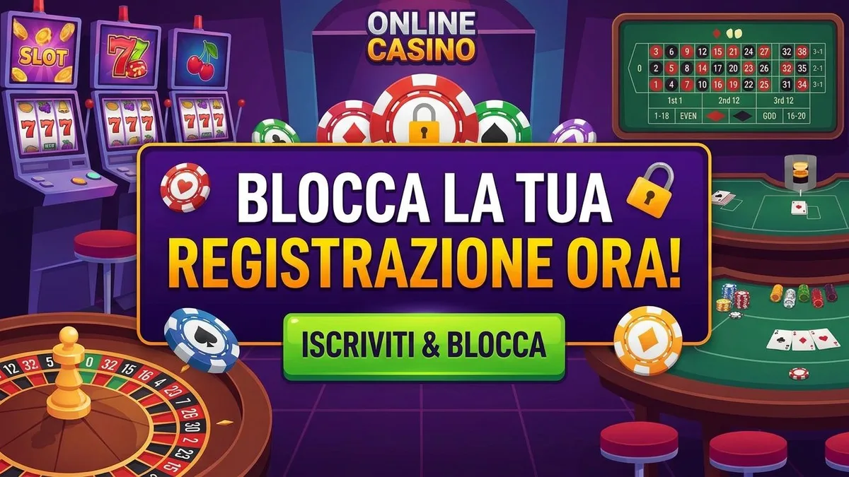 Registrazione con bonus